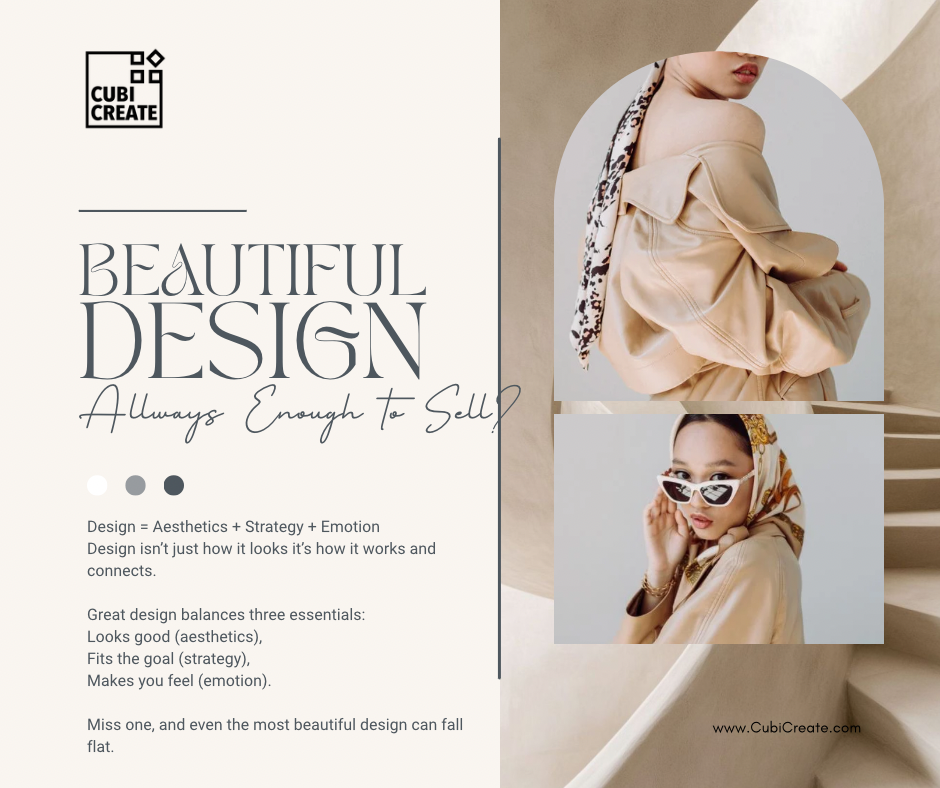 Beautiful Design Allways Enough to Sell?
