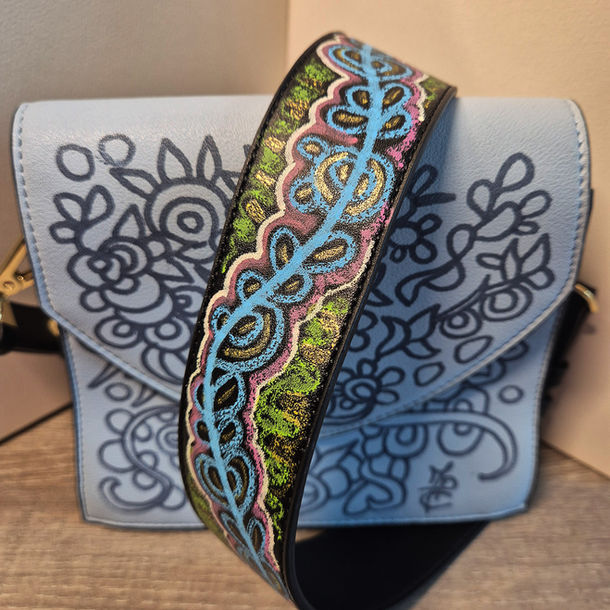 sangle peinte à la main par Moduscray