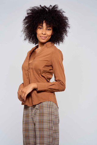 Beautiful Black model with afro hair