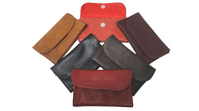 Produits de qualité en cuir, porte feuilles ou monnaie sont fabriqués en France.
