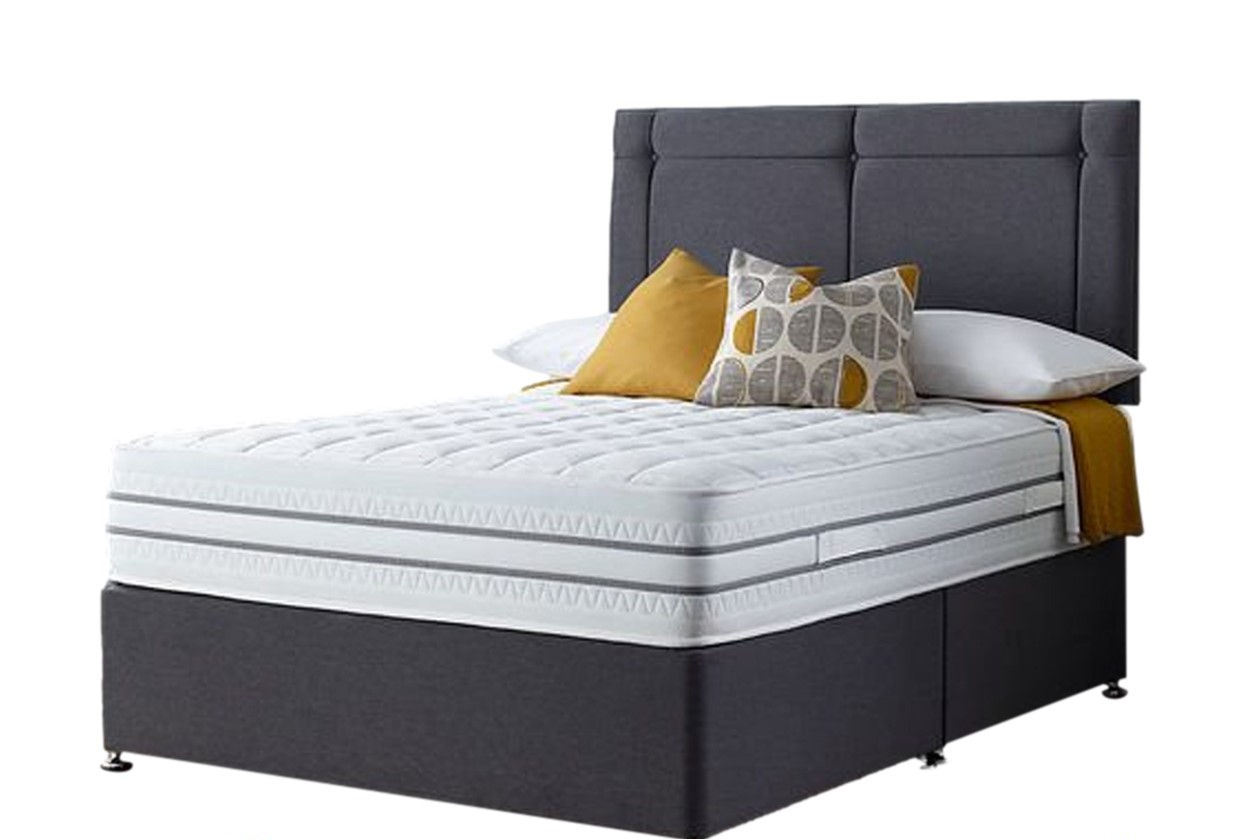The Lytham 2000 Pocket Spring Temperature Single Divan + Headboard