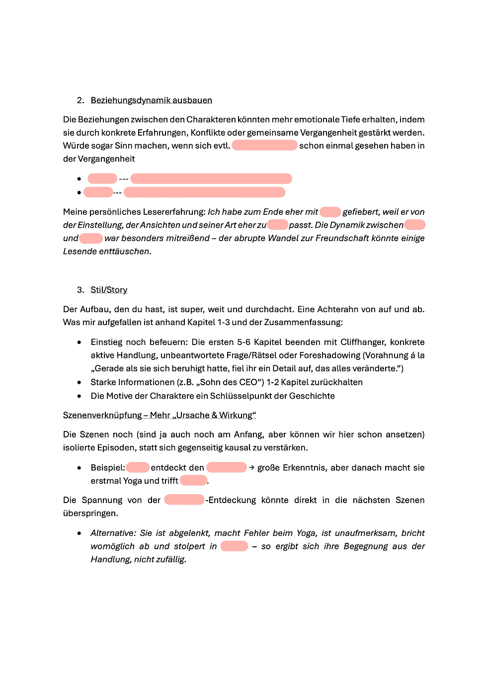 Buddy Feedback - S.2