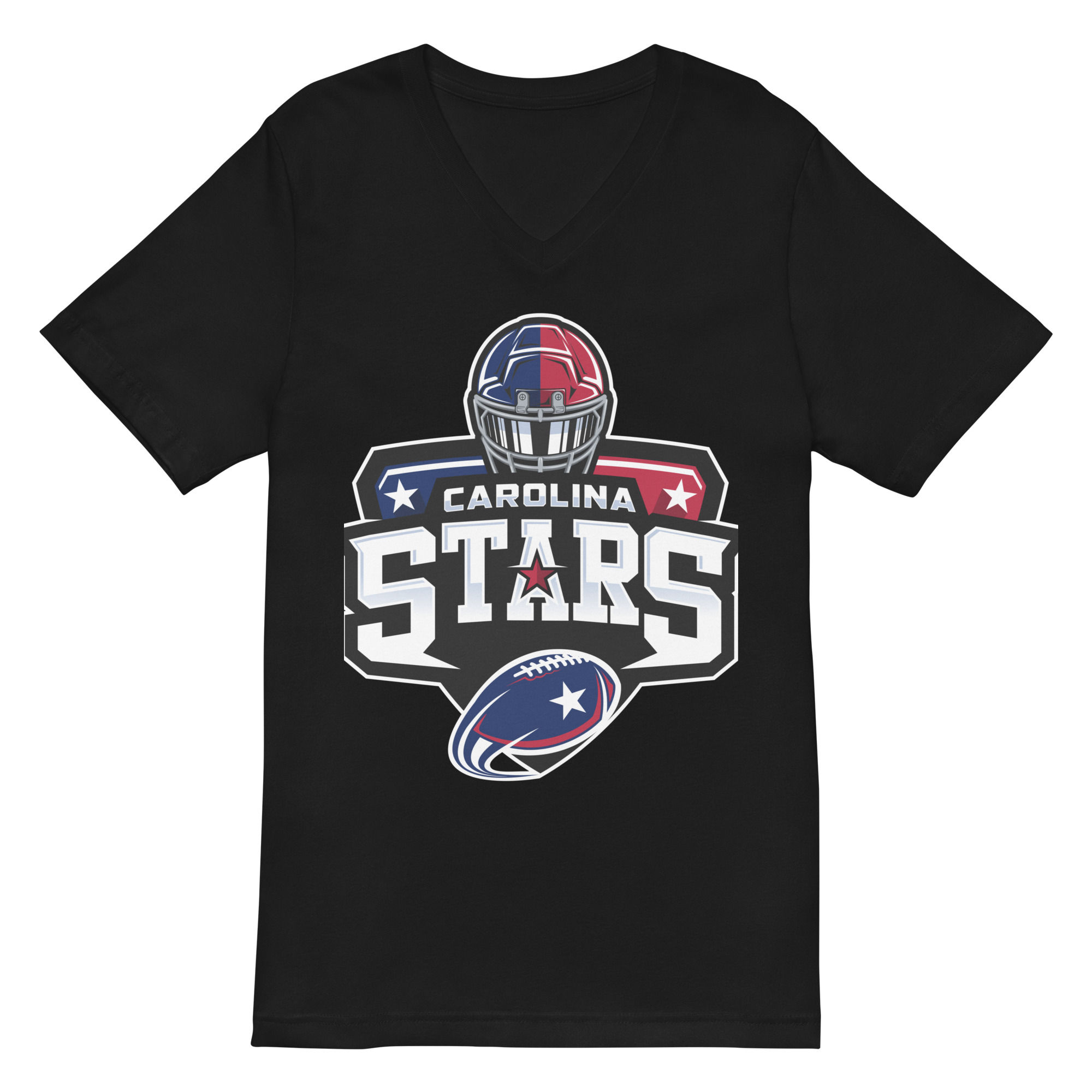 Unisex Short Sleeve V-Neck T-Shirt