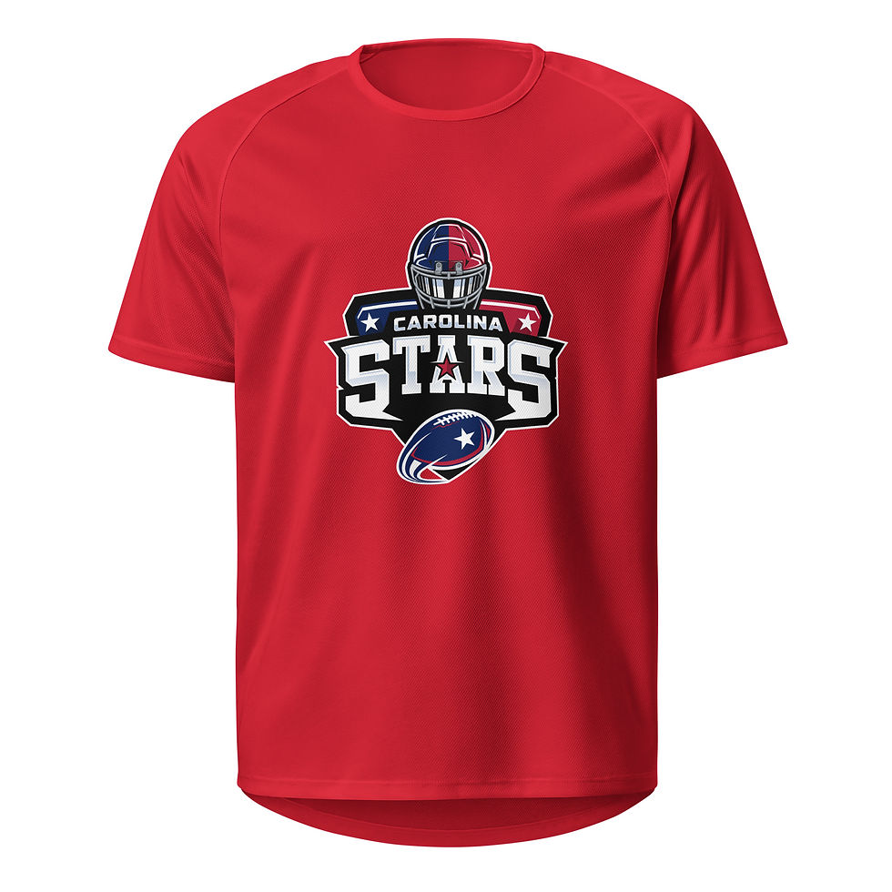 Unisex Sports Jersey - Red, White