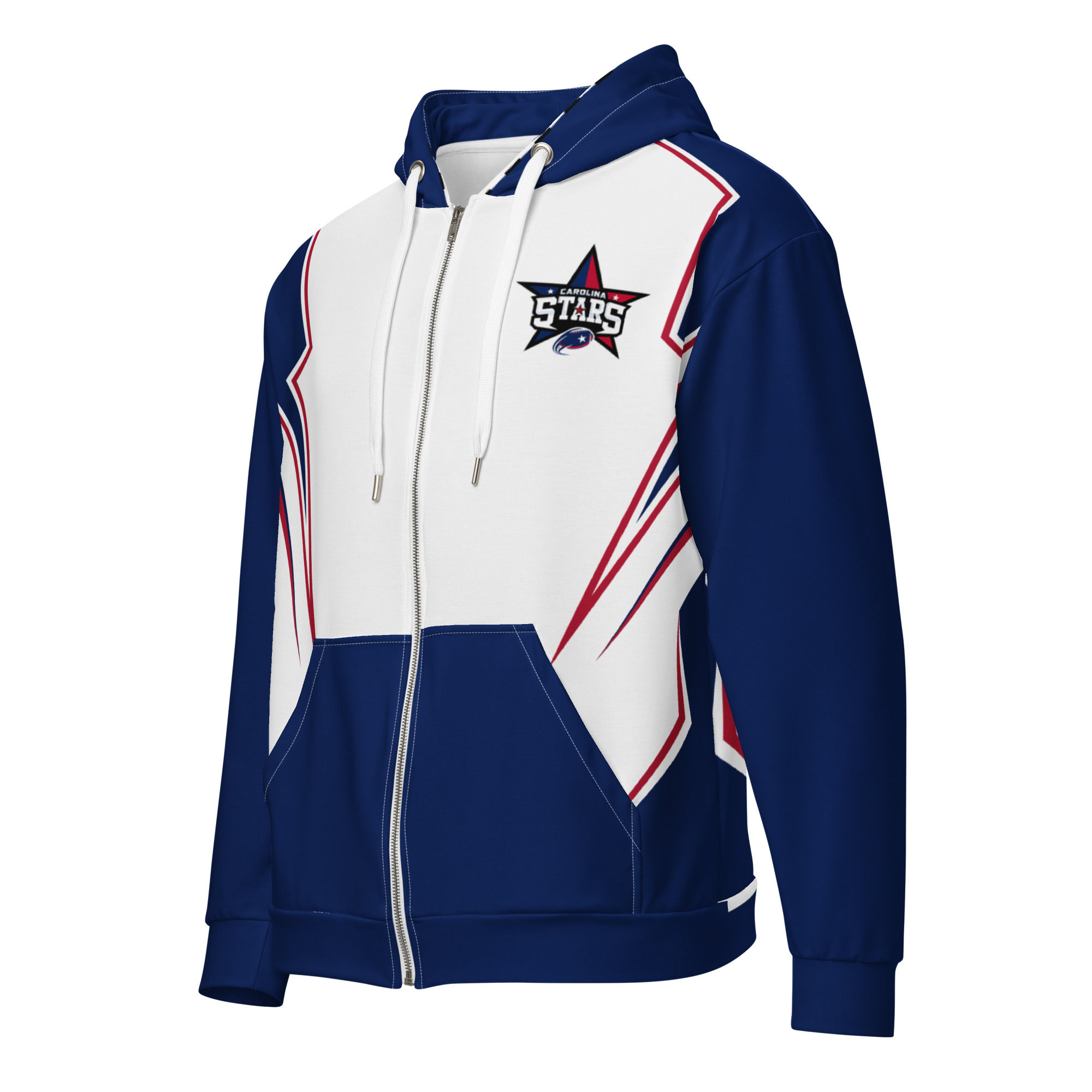 Stars Unisex Zip Hoodie