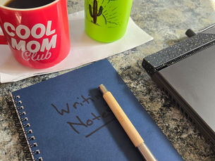 my writing essentials this morning