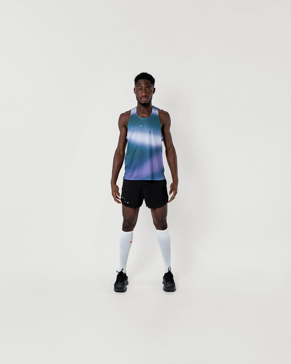 wyrd running FutureCamo Race Singlet