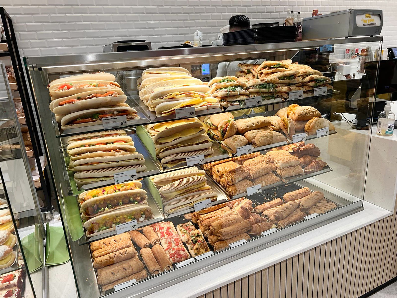 Sandwich Umluftvitrine
