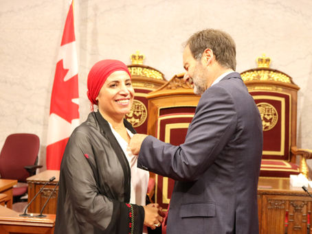 PLEDJ's Founder and Executive Director, Dr. Amal Elsana Alh’jooj, has been awarded the King Charles III Coronation Medal! 🎖️