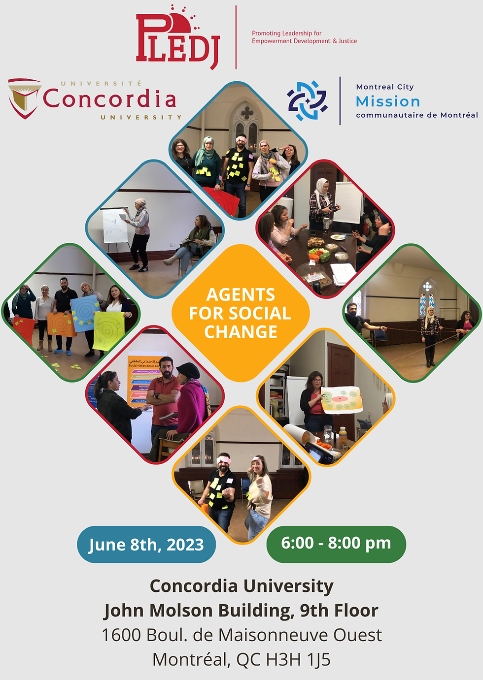 Agents for Social Change : Refugee voices and action