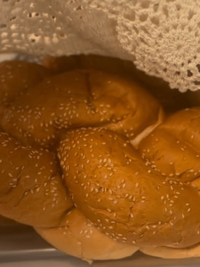 Challah braided bread, traditional Jewish bread for Shabbat and holidays