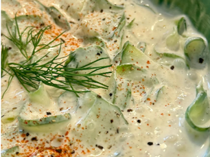 Lili's Side-dish Recipes: Tejfölös Uborkasaláta, aka Hungarian Cucumber Salad with Sour Cream