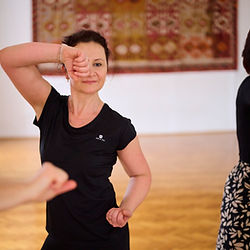 Nia táncórák Zaják-Balogh Ildivel Kalocsán