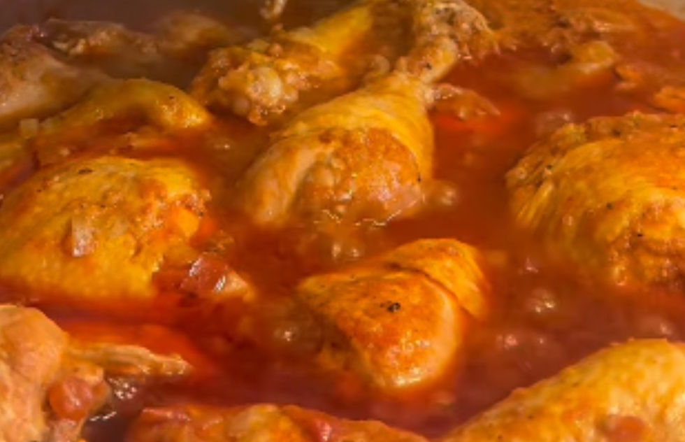 Lili's poultry recipes - Chicken Paprikash
