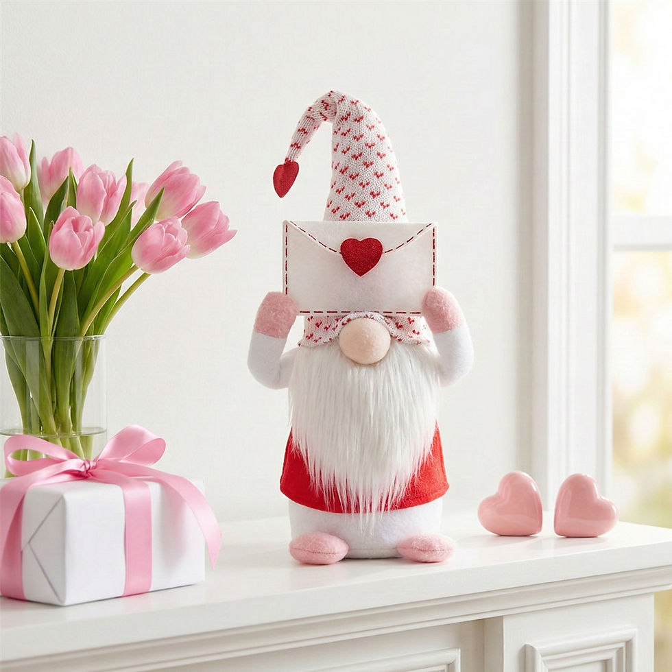 Thumbnail: LoveLetter Gnome Plush Set