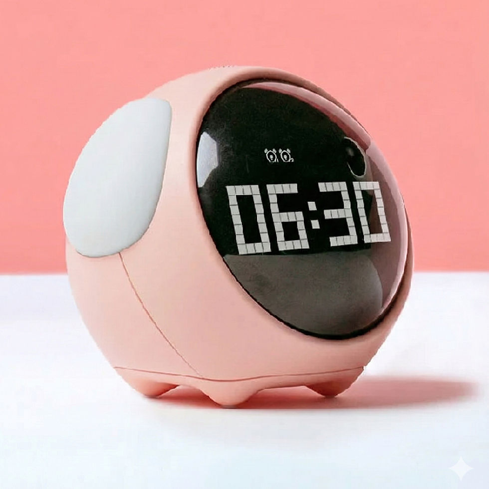 Thumbnail: MoodPup™ Emoticon Alarm Clock & Night Light