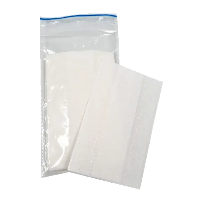 Non Woven Dressing Strip Plasters 10cm x 6cm Strip 10 per Bag