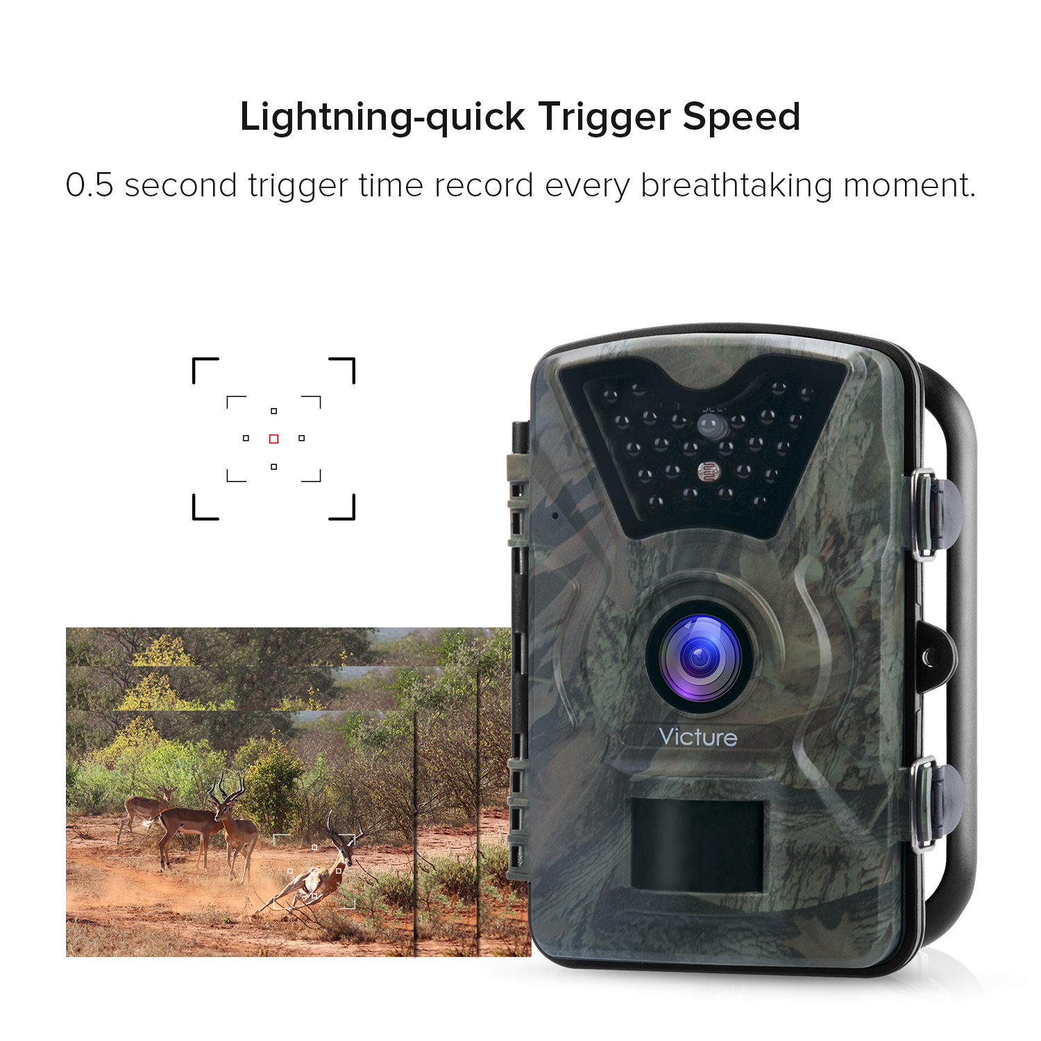 Victure HC200 ハンティングカメラ Hc200 Trail Victure Hc200 Hunting Camera Victure Wildlife Trap