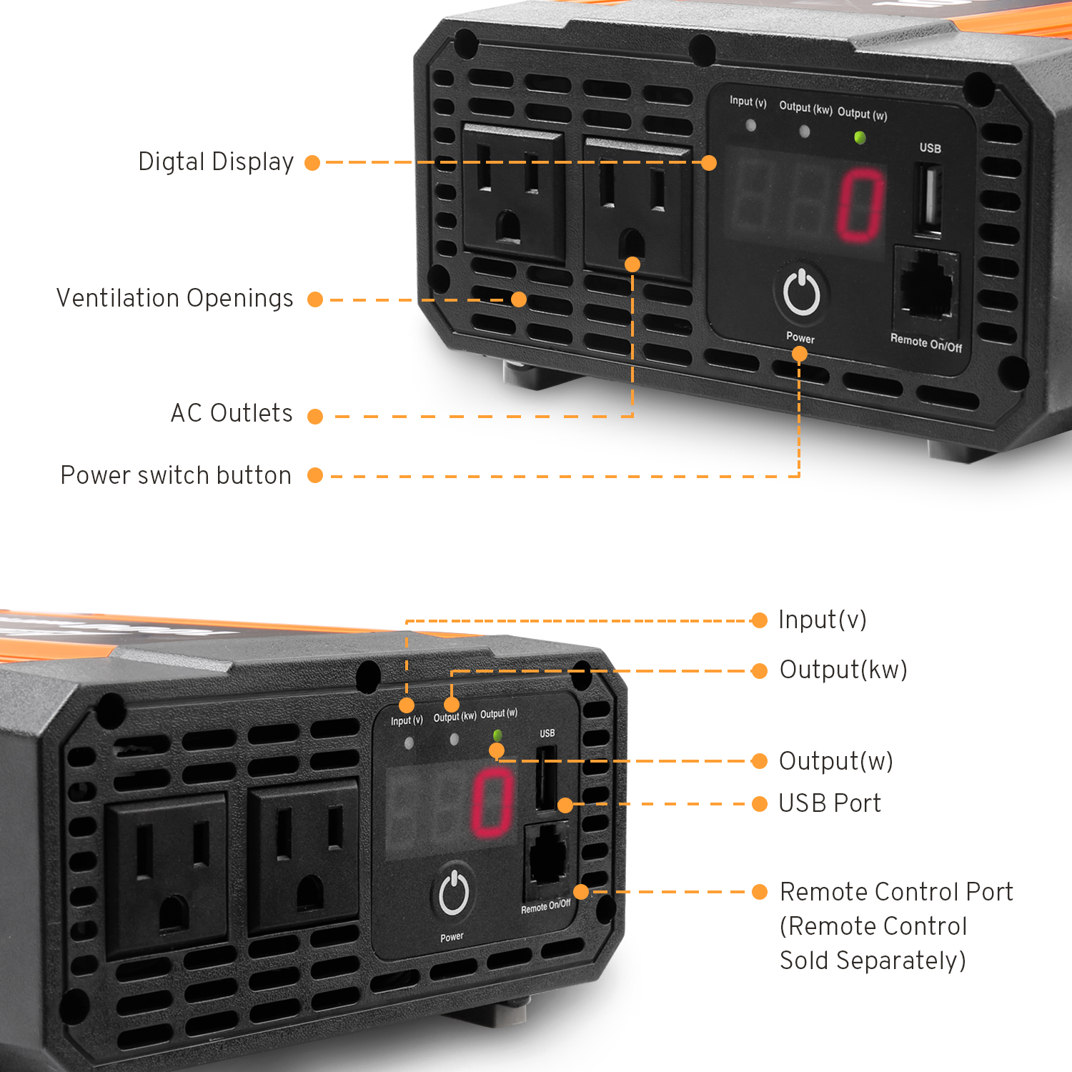 1000W Power Inverter | ampeak