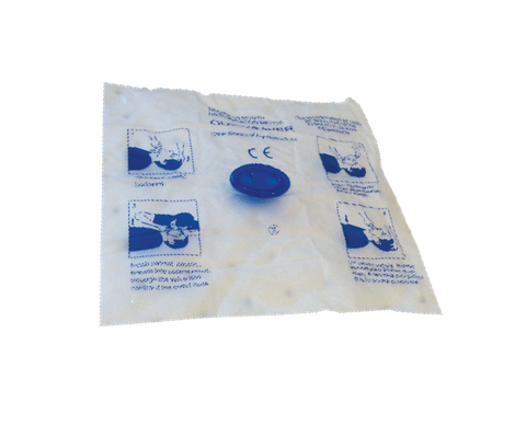 CPR Face Shield Bite Block Type First Aid One Way Valve