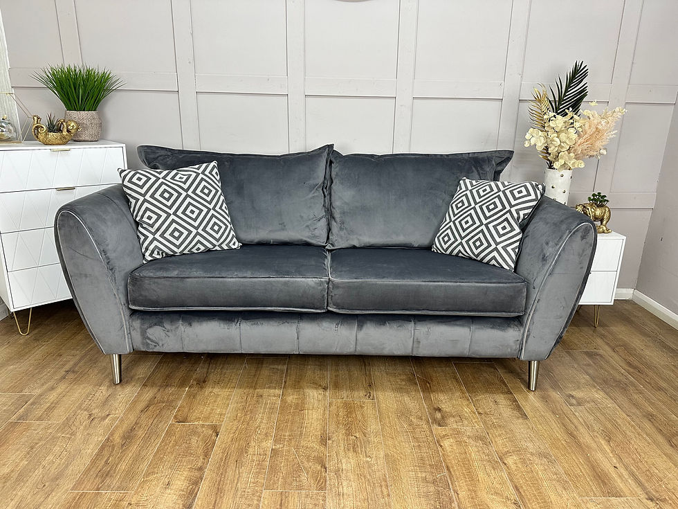 Sofology Gabrielle Fabric Four Seater Sofa My Sofa
