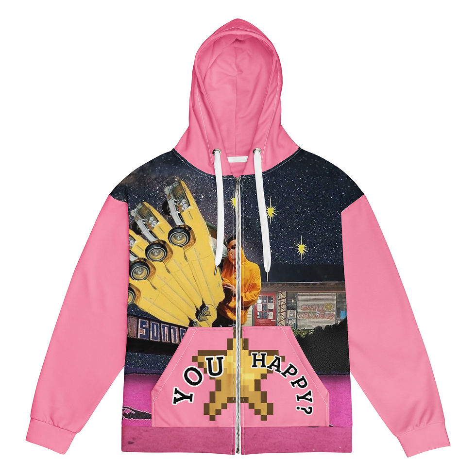 You Happy? zip hoodie