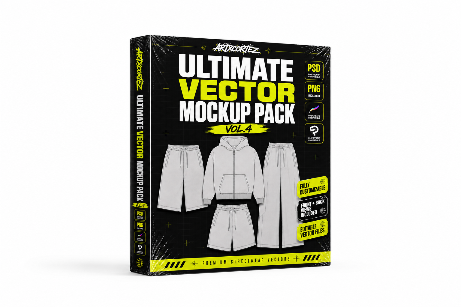 Clothing Mockup Starter Kit Bundle Vol.4