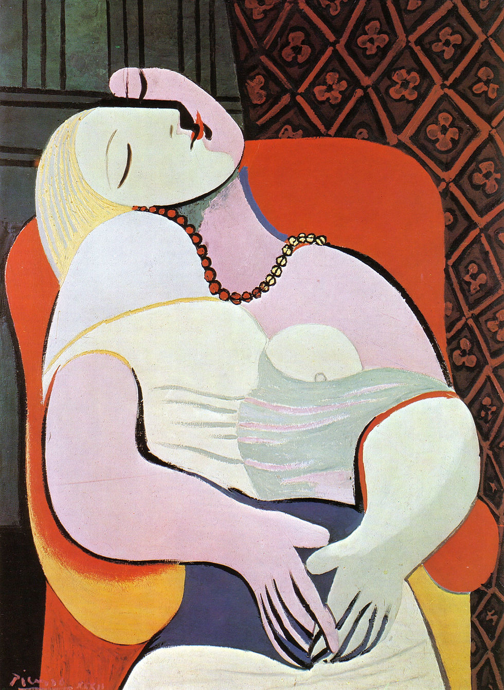 Woman Asleep in an Armchair (The Dream) [1932]