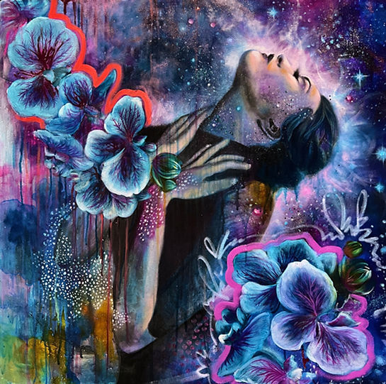 Divine Connection | Mixed Media