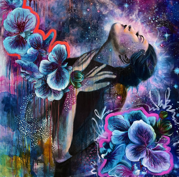 Divine Connection | Mixed Media
