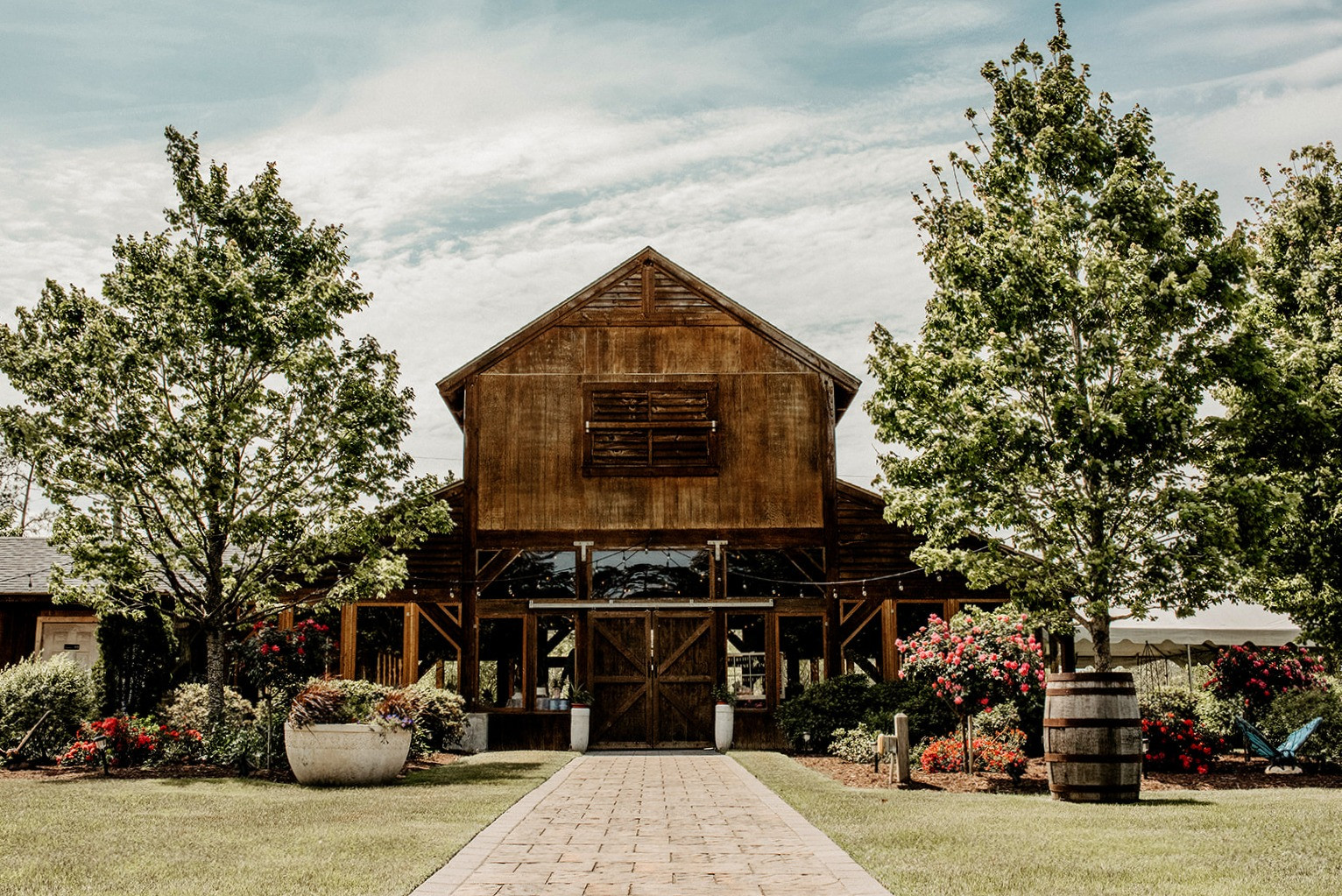 Butterfly Kisses Pavilion affordable wedding venue 8115 U.S. 70