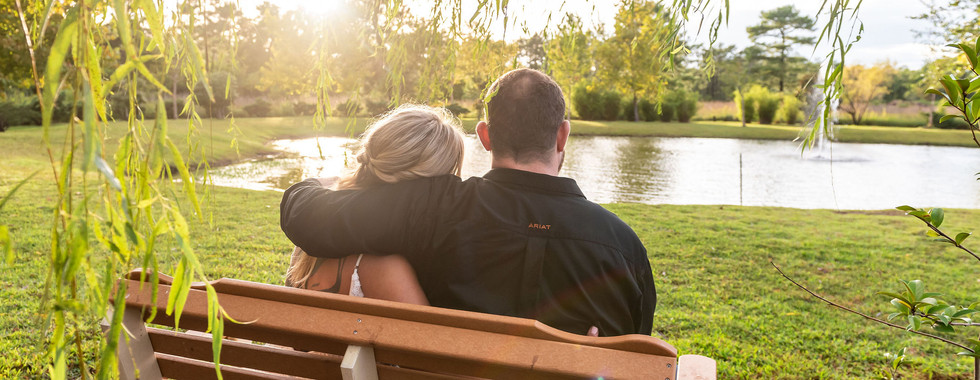 Sunsets at Butterfly Kisses Pavilion, a Wedding Venue in Eastern NC