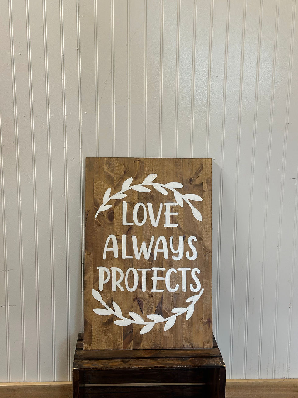 Thumbnail: "Love Is Patient" Sign(+9 Different Ones)