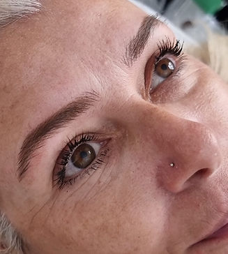 V Combination brow