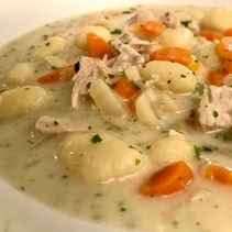 creamy turkey gnocchi soup