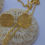 תמונה ממוזערת: Gold Aster earrings
