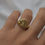 תמונה ממוזערת: Gold sun ring
