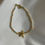 תמונה ממוזערת: Gold star bracelet