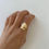 תמונה ממוזערת: Gold pacific ring