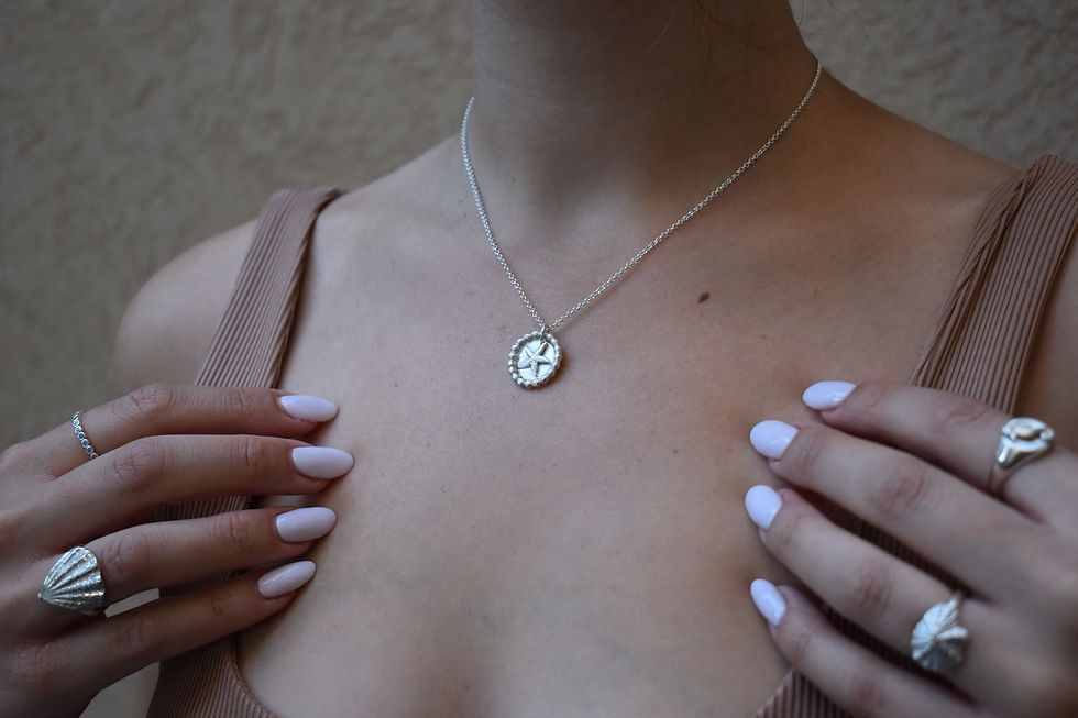תמונה ממוזערת: Sea star necklace