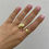 תמונה ממוזערת: Gold coffe ring