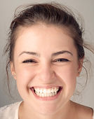 full face with big smile