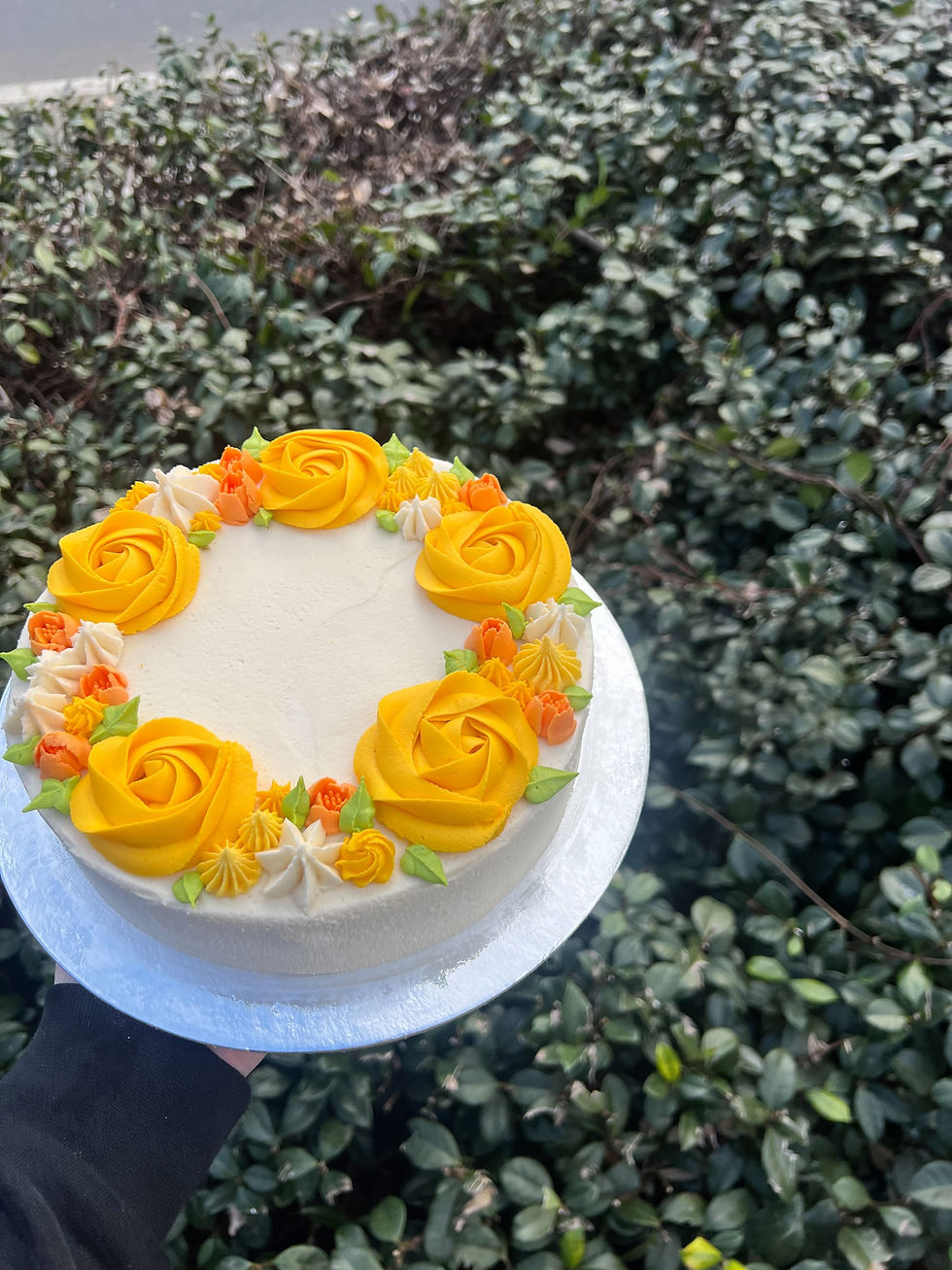 Thumbnail: Floral Buttercream Cake - Choose Your Colours