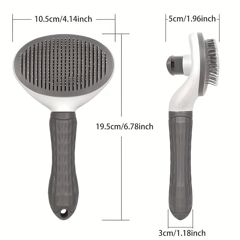 Miniatura: One-Click Pet Hair Removal Comb for Effortless Grooming of Dogs and Cats - Float
