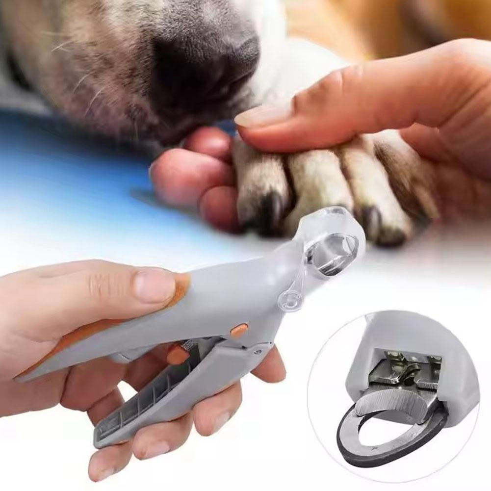 Professional Pet Nail Clippers with Led Light Pet Claw Grooming Scissors for Dog