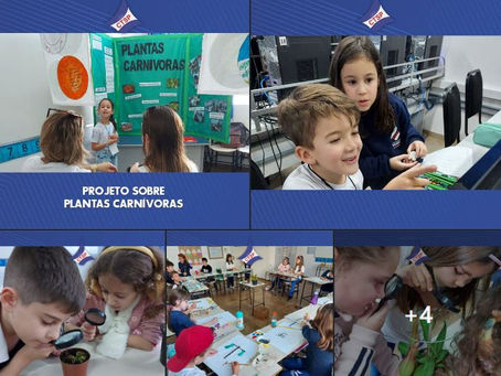 Projeto sobre Plantas Carnívoras - 2° ano