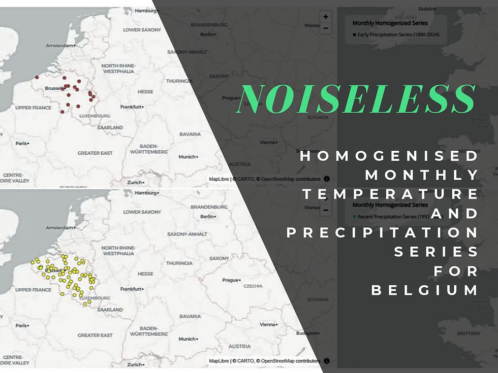 NOISELESS: making Belgium’s long climate records more consistent and accessible