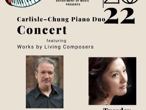FANTASY PRELUDE for Piano Four-hands: Live Performance by the Carlisle/Chung Piano Duo