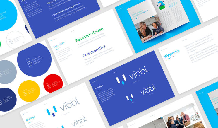 pages from the vibbl brand guidelines