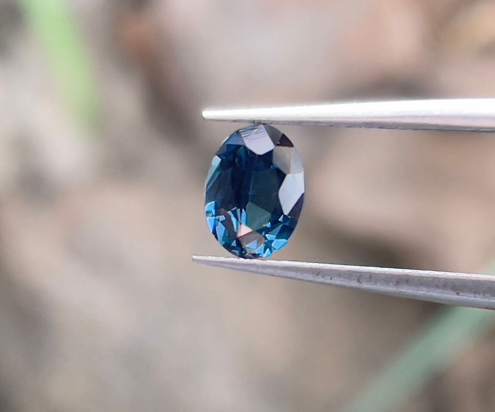 サムネイル： スピネル ティールブルースピネル 0.75ct